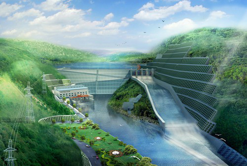 綦江老挝南塔河1号水电站项目